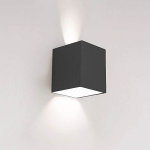 ARANDELA NEWLINE FACHO AJUSTÁVEL PRETA - 6W 10X10X10CM - 570PT