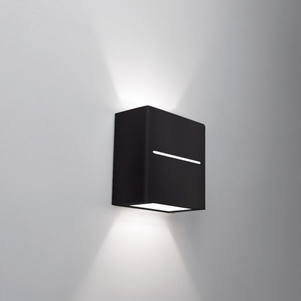 ARANDELA NEWLINE TRACE EXTERNA BOX PRETA - NL9571PT