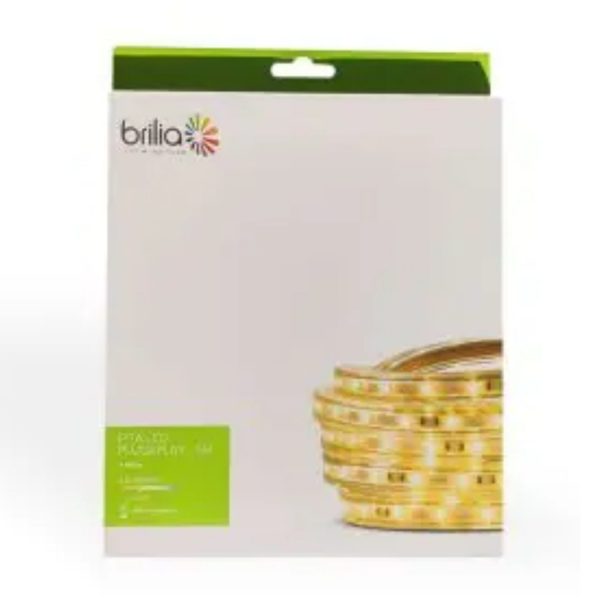 LED BRILIA FITA 4,4W 127V 2700K IP65 KIT 5M