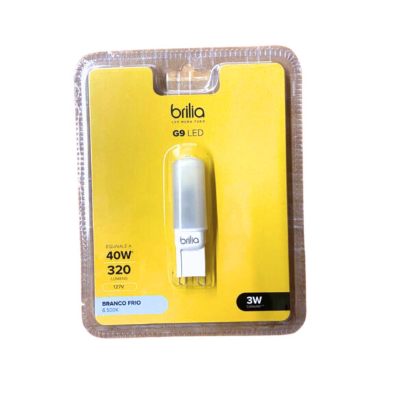 LED BRILIA LAMP G9 3W 320LM 6500K - 314412